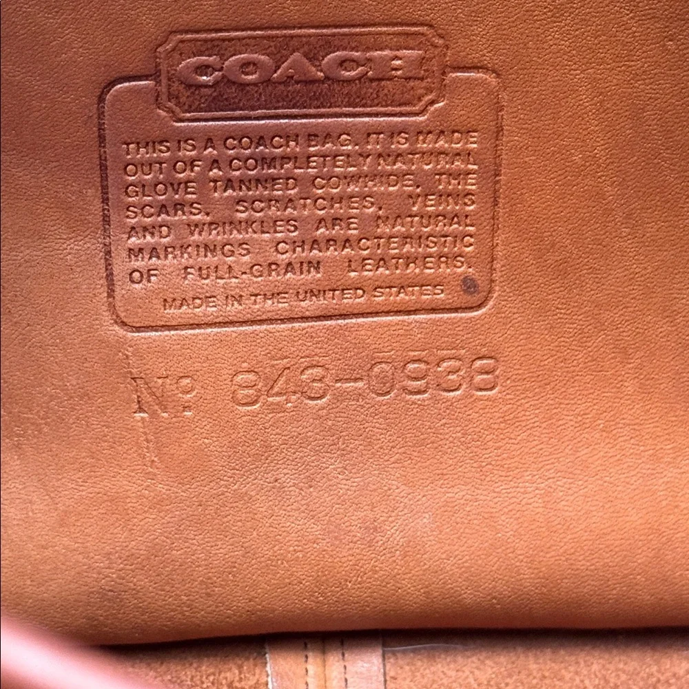 Vintage Coach City Bag - Picture 9 of 17